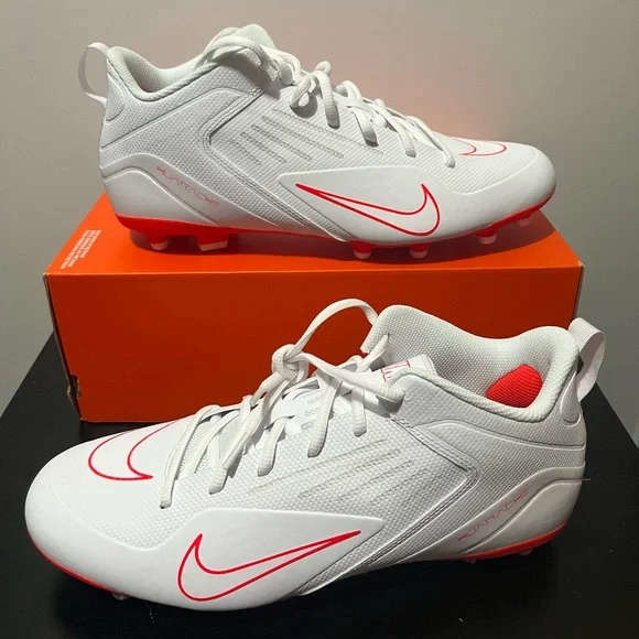 Nike | Shoes | Nike Alpha Huarache 8 Varsity Lax White Red  display picture 3
